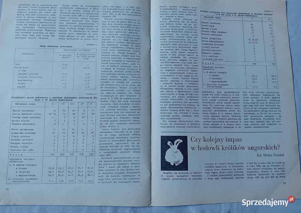 Hodowca Drobnego Inwentarza 11 1983 r Koźminek sprzedam