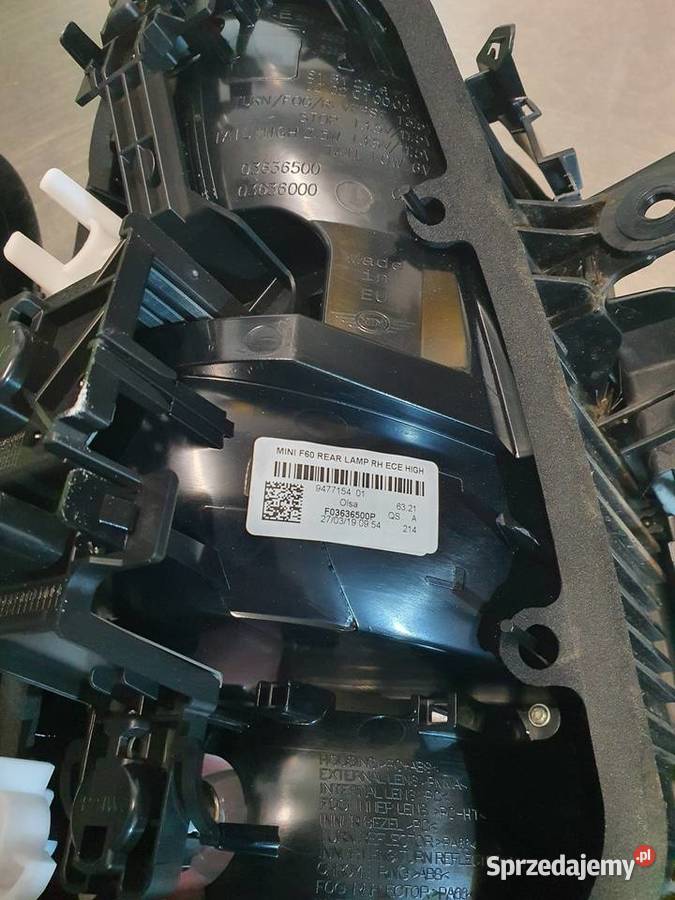 Lampy tylne Mini Countryman 2019 Czarnków sprzedam