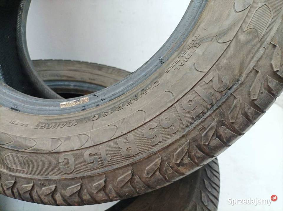 2x OPONA LETNIA CONTINENTAL VANCO 2 21565R15C
