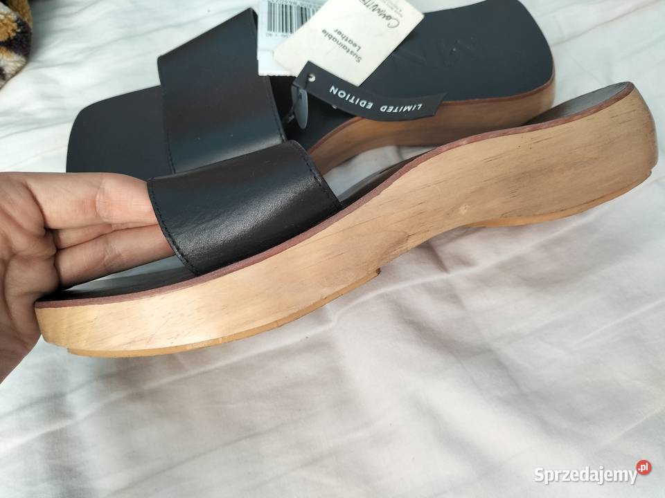 Klapki mule mango premium Moda i Styl Warszawa sprzedam