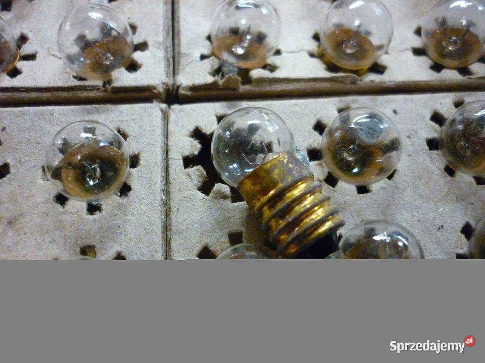 Żarówka bateryjna przezroczysta 35V 028A Produkcja Dębica