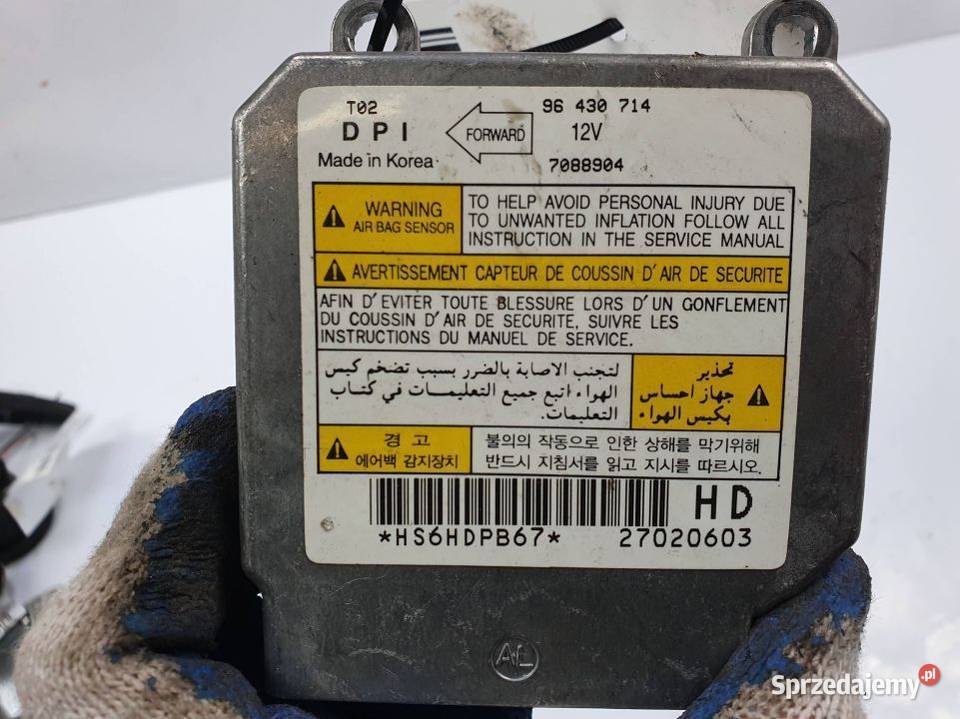 MODUŁ CHEVROLET KALOS 96430740 kujawsko-pomorskie Lipno sprzedam