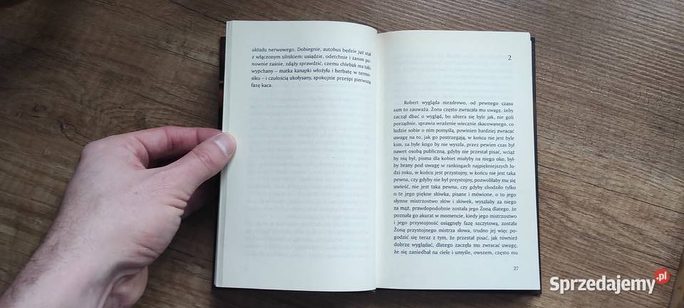 Książka Wojciech Kuczok SENNOŚĆ Stan Proza i poezja małopolskie Oświęcim
