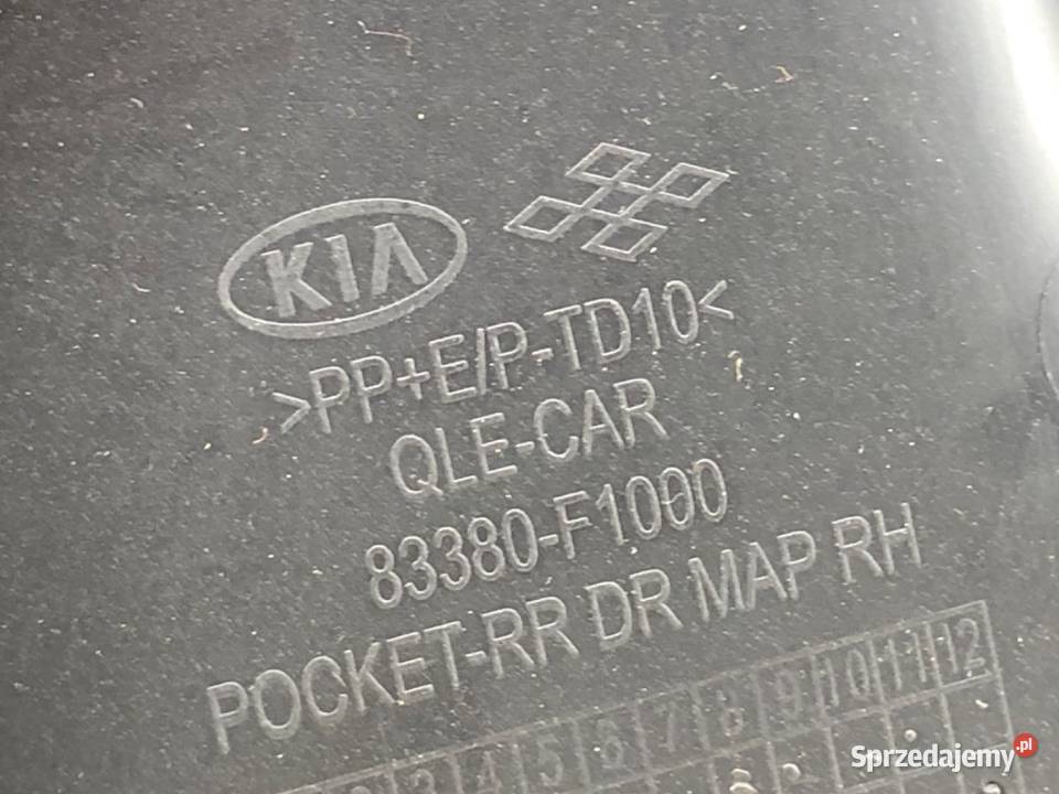 BOCZEK DRZWI PRAWY TYŁ KIA SPORTAGE IV SUV sprzedam