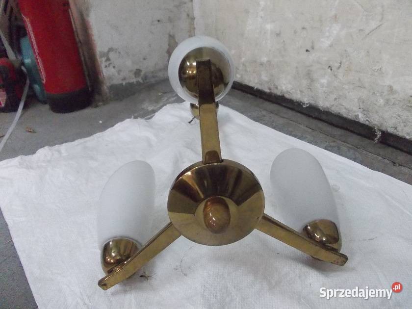 Stara wisząca lampa PRL vintage Czechosłowacka Lampy wiszące Bielsko-Biała