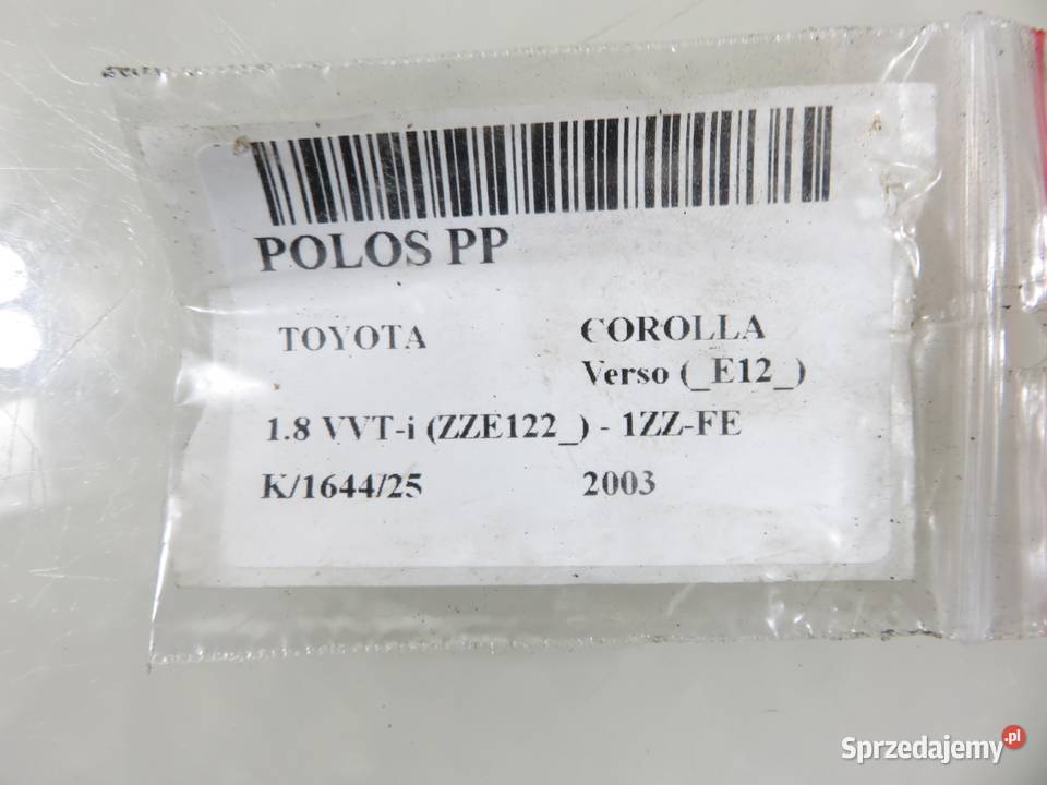 PÓŁOŚ PRAWA TOYOTA COROLLA Verso E12 18 VVTi sprzedam