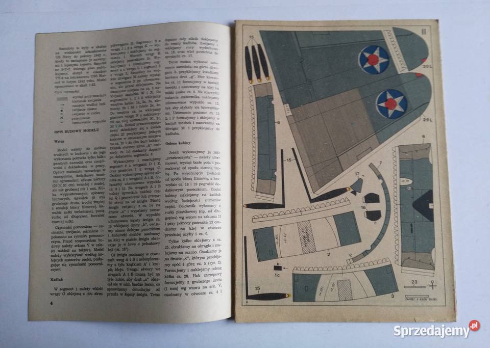Mały Modelarz 21991 samolot torpedowy TBD Modelarstwo śląskie