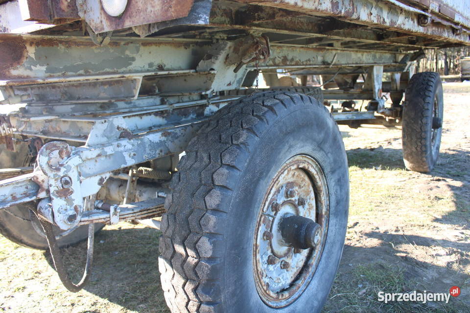 Przyczepa rolnicza HL HW 6011 IFA Brandys bss łódzkie Rusiec sprzedam