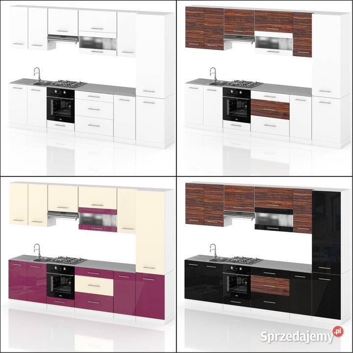 Meble Kuchenne Nowoczesne Zestaw Kuchenny Borys 320cm Dom i Ogród Elbląg sprzedam