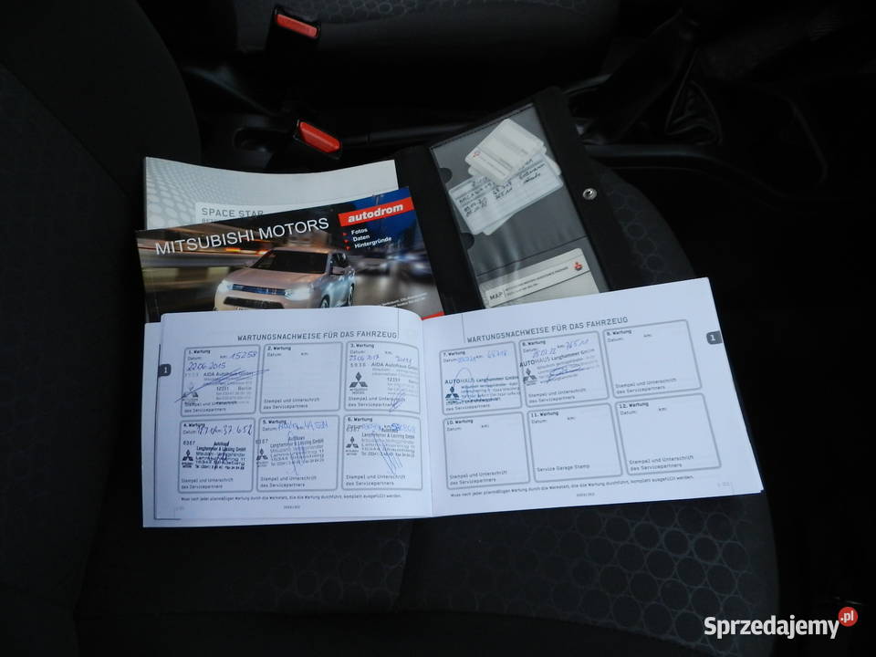Mitsubishi Space Star II SERWISOWANY wspomaganie kierownicy Puszczykowo