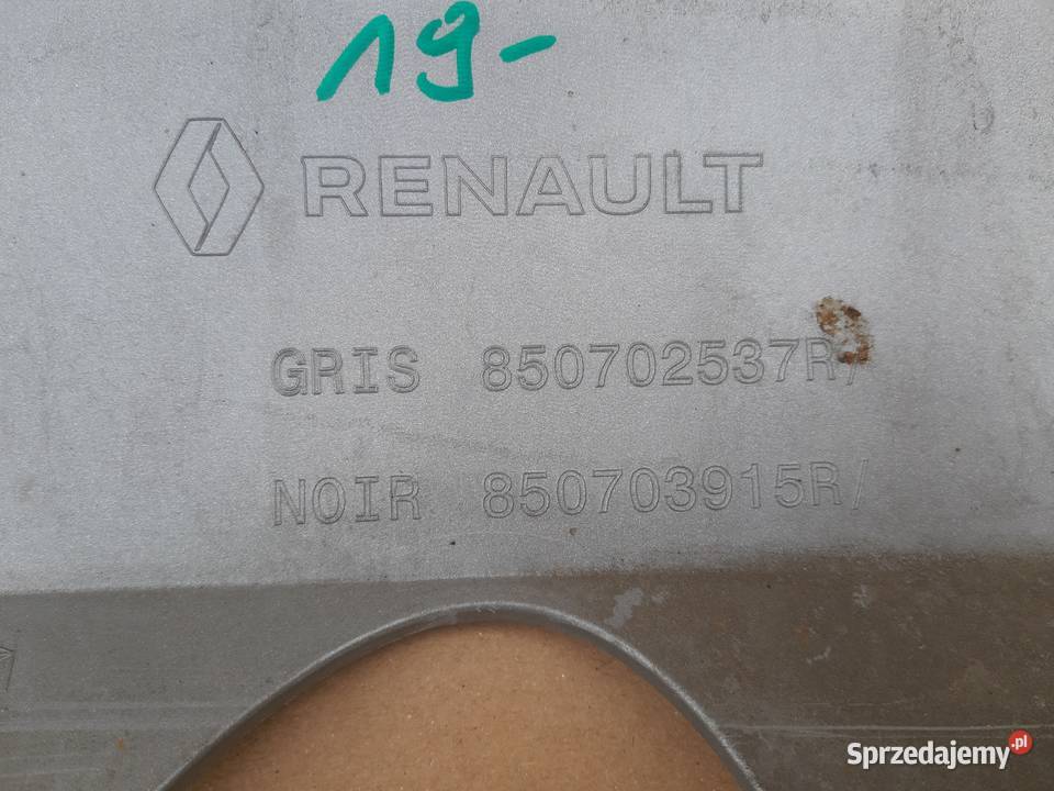 RENAULT KANGOO 19 DOKŁADKA ZDERZAKA TYŁ PDC Trzciel sprzedam