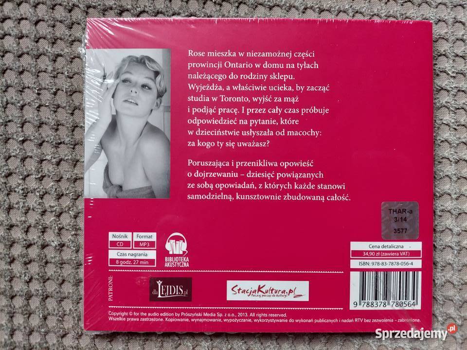 audiobook kogo ty się uważasz Alice Munro małopolskie Kraków