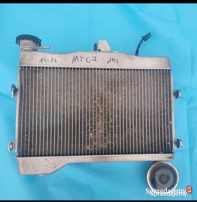 Yamaha MT 07 MT07 chłodnica wiatrak wentylator Nowy Tomyśl