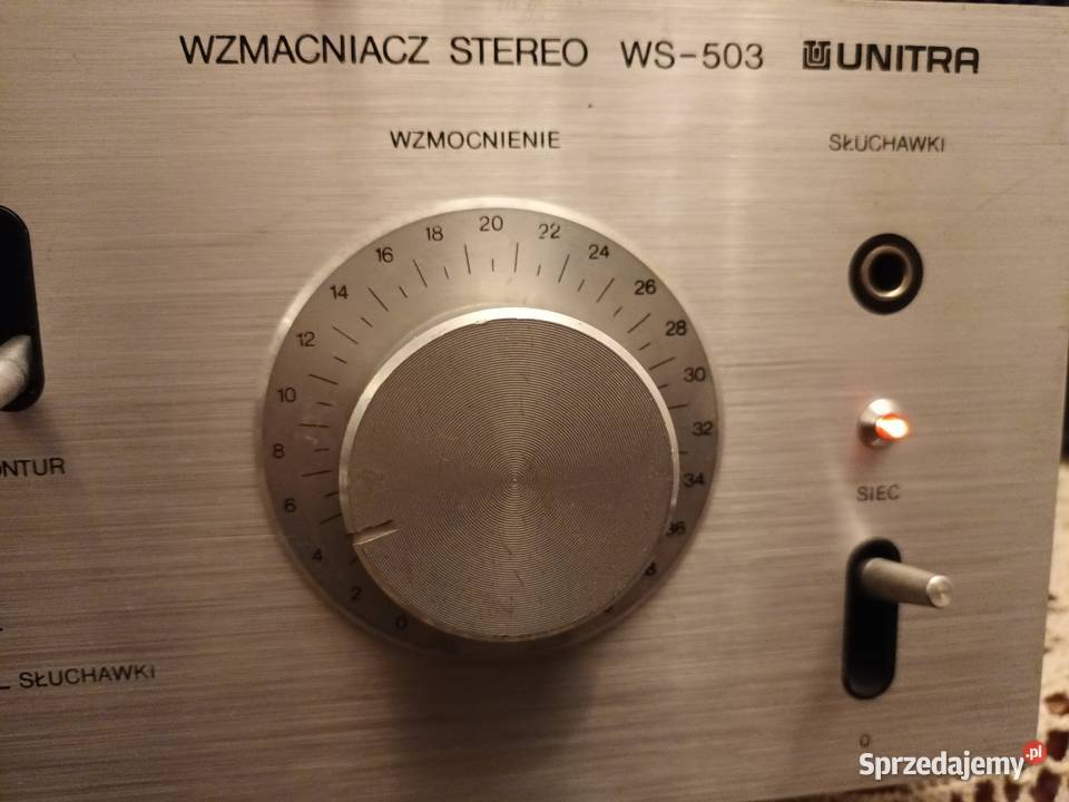 Wzmacniacz Unitra WS 503 Onkyo T 5000 Wzmacniacze i pokrewne śląskie Tychy