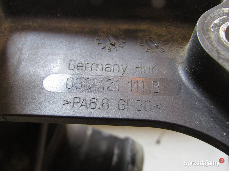 OBUDOWA TERMOSTATU VW POLO 9N 12 12V 03C12111B Termostaty Mysłaków