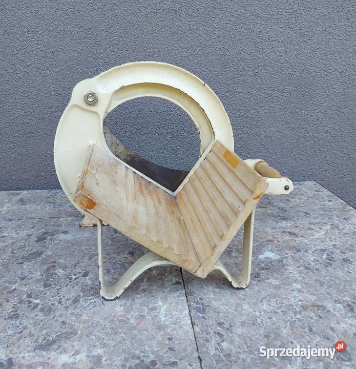 Stara krajalnica gilotyna do ziół Raadvad 294 Tczew