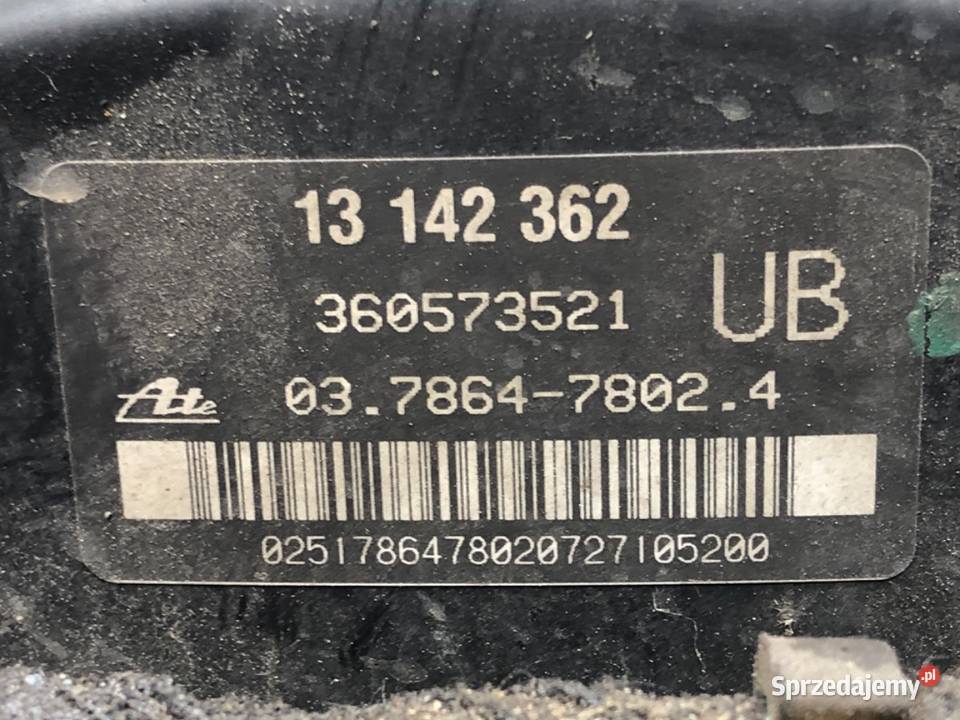 SERWO HAMULCOWE OPEL ZAFIRA B 13142362 Minivan osobowe