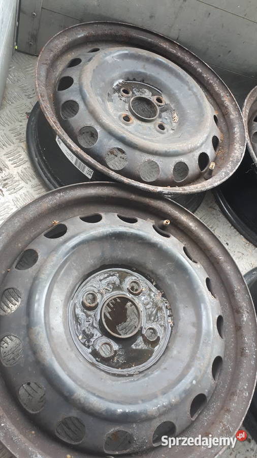 4 felgi stalowe kba43737 et39 5jx15 toyota Gliwice