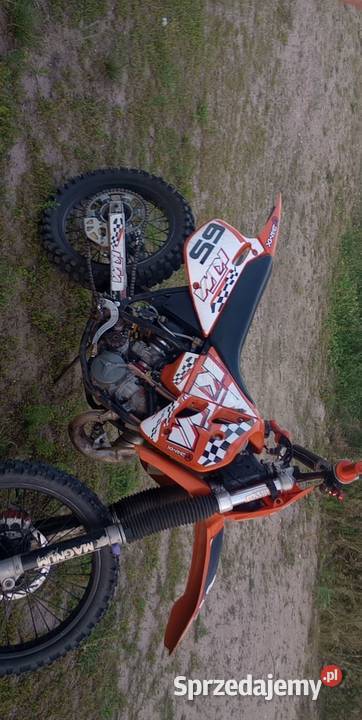 Sprzedam ktm gs 125 uszkodzona skrzynia Wołczyn sprzedam