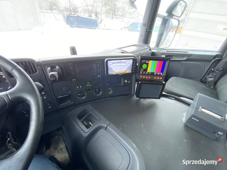 Scania P320 śmieciarka 2016WAGA Prasa Terberg Nowiny