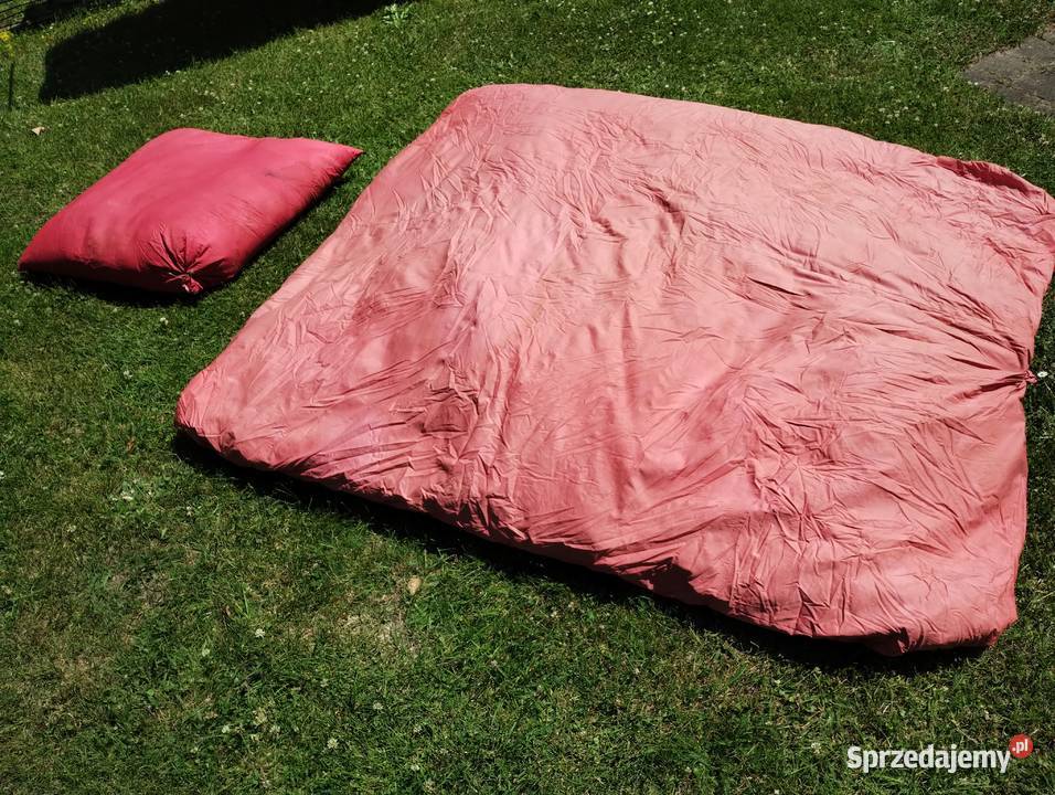 Komplet z pierza ręcznie skubanego pierzyna Racibórz