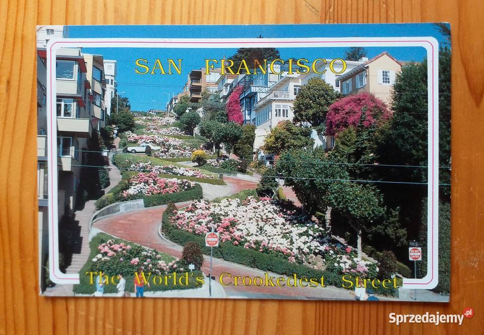 SAN FRANCISCO W KALIFORNII NAJBARDZIEJ POKRĘCONA