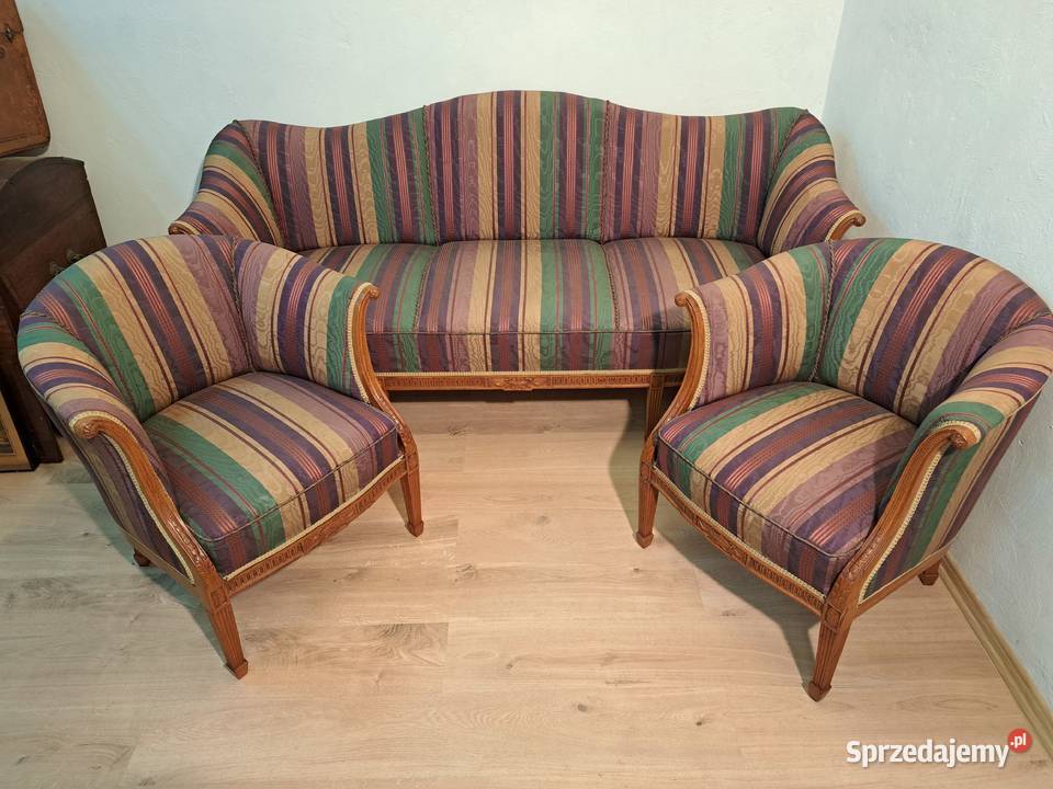 Sofakanapa 3 osobowa fotele wypoczynek Ludwik
