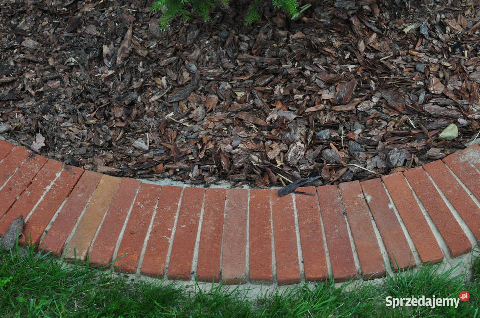 Środki ceglane ceramiczne gruz na paletach