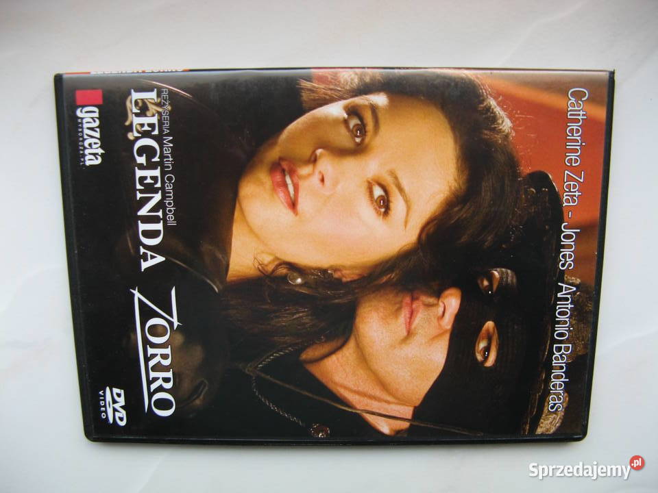 DVD Legenda Zorro Catherine ZetaJones Antonio Poznań