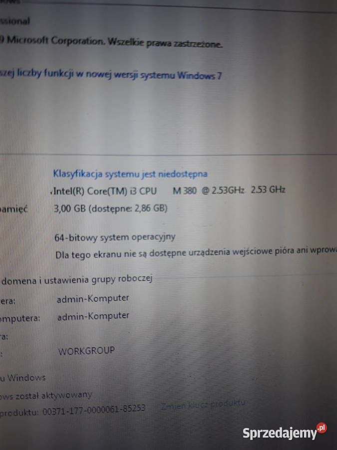 LAPTOP SAMSUNG RV511 Lubań sprzedam