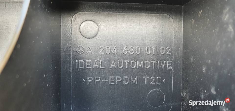 MERCEDES CKLASA W204 PODŁOGA BAGAŻNIKA TAPICERKA Trzciel