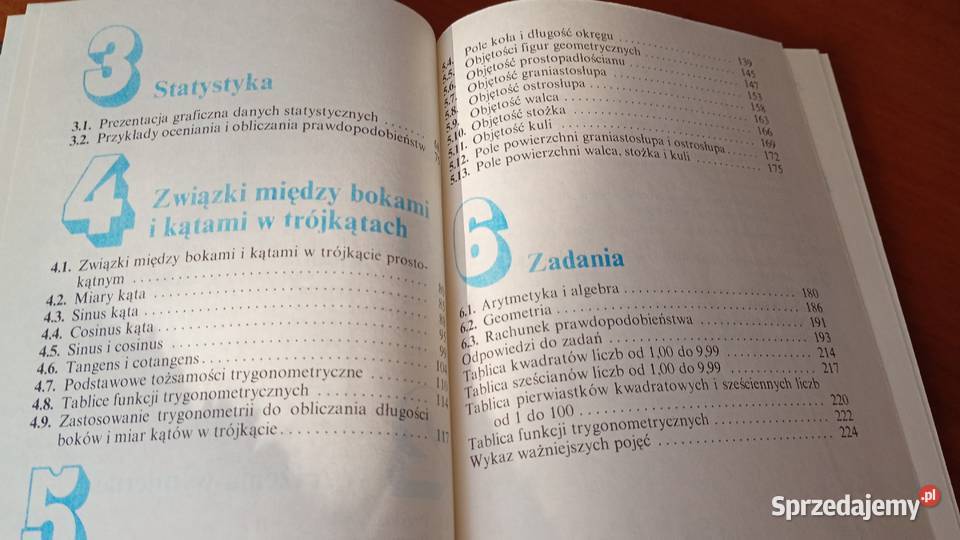 Matematyka 8 podręcznik klasy ósmej szkoły pomorskie Gdańsk sprzedam