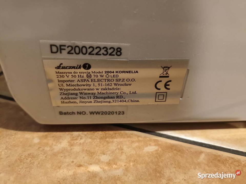 Maszyna do szycia Władysławów