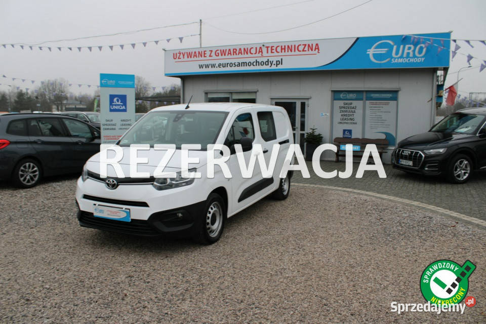 Toyota ProAce City Salon Polska Long netto 46 Rok produkcji 2021 Warszawa