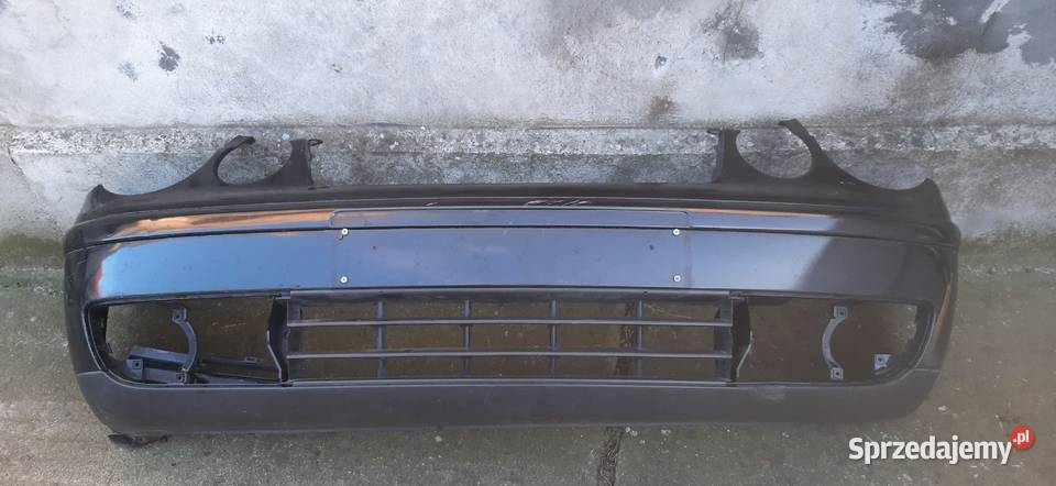 Zderzak przód vw polo 9N okular 0205r czarny osobowe Zderzaki Rawicz sprzedam