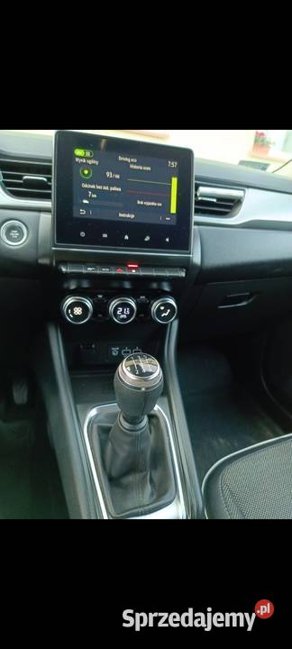 Renault Captur 2 wersja Intense 100KM warmińsko-mazurskie Braniewo