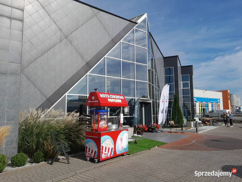 Wata cukrowa popcorn stoisko na Twoje wydarzenie Piła