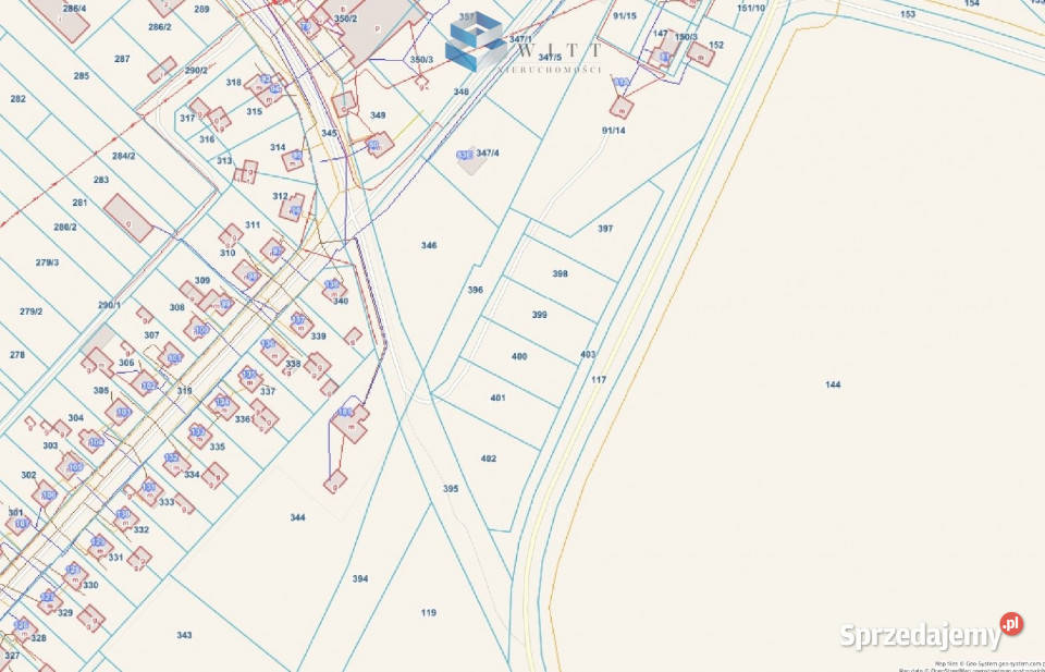 Działka Uzdowo 1280m2 Sprzedaż