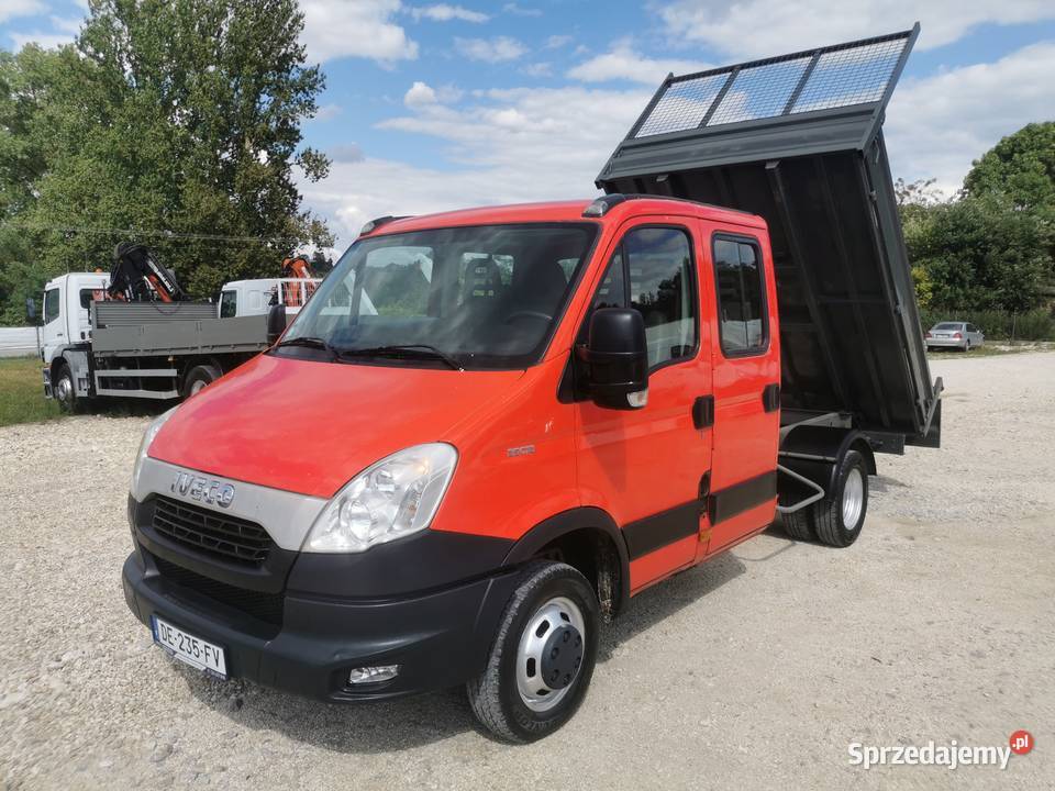 Iveco Daily 35C13 Brygadówka wywrotka Rok produkcji 2014 Miechów