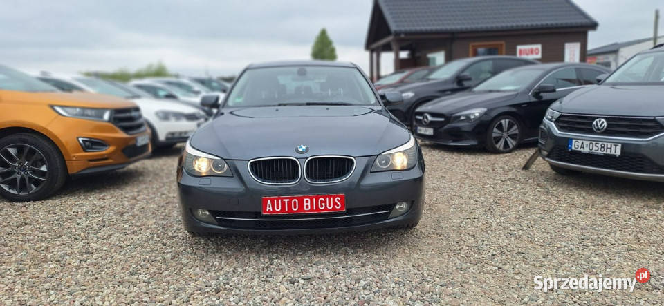 BMW 520 Lift Navi zrejestrowana E60 20032010 centralny zamek Lębork sprzedam