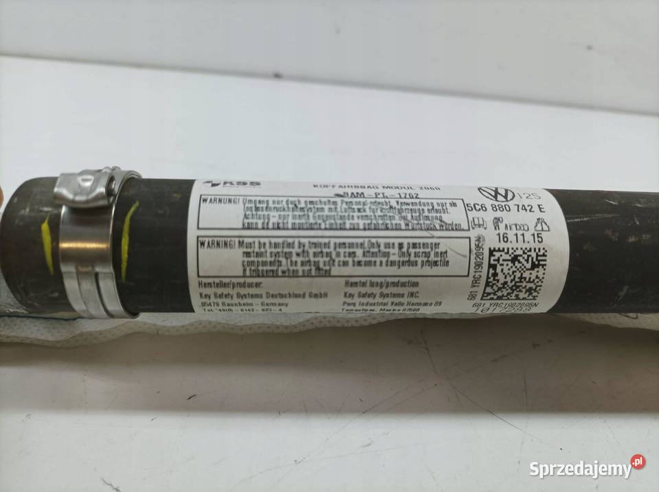 KURTYNA POWIETRZNA AIRBAG PRAWA 5C 5C6880742E świętokrzyskie
