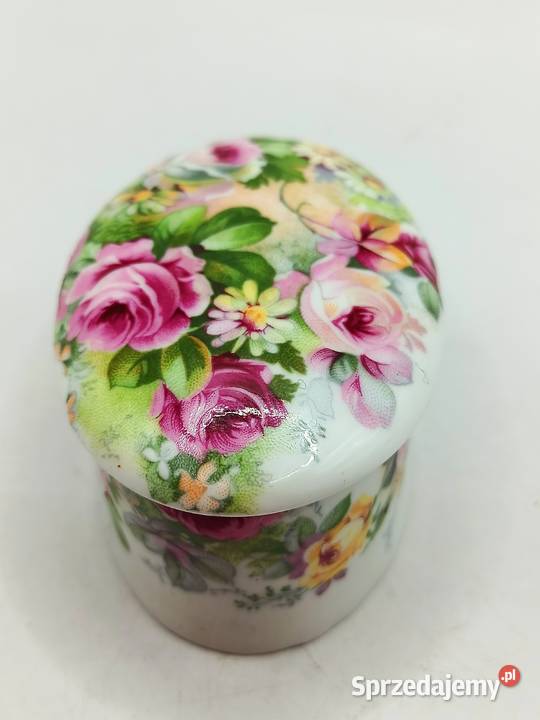 Puzderko szkatułka na drobiazgi róże England Zamość