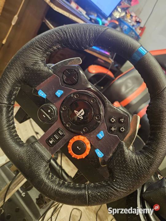 Kierownica Logitech G29 ze stojakiem i śląskie Sosnowiec sprzedam