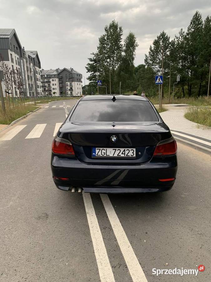 BMW E60 530d 218 04r diesel Goleniów
