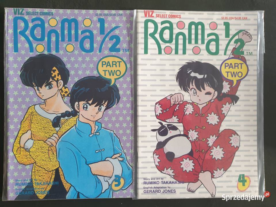 Manga Ranma 12 18 komiksów USA fantasy i s-f Gdynia
