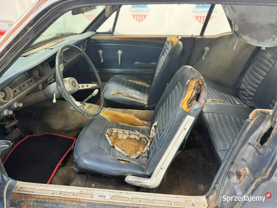 Ford Mustang Ford Mustang Coupe 1965 w super niebieski