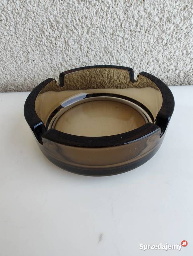 Popielniczka porcelanowa szklana France 105 x 35 AGD drobne Dom i Ogród Olecko