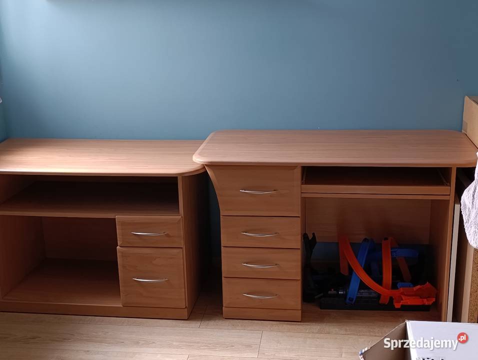 zestaw mebli szafka i biurko sprzedam Biurka Poznań sprzedam