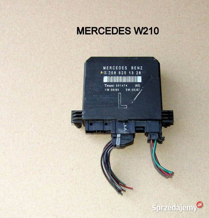 MODUŁ STEROWANIA DRZWI LEWYCH MERCEDES EKL W210 łódzkie