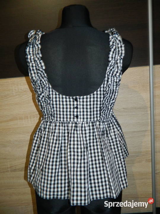 ZARA bluzka top w kratę M Trzebinia